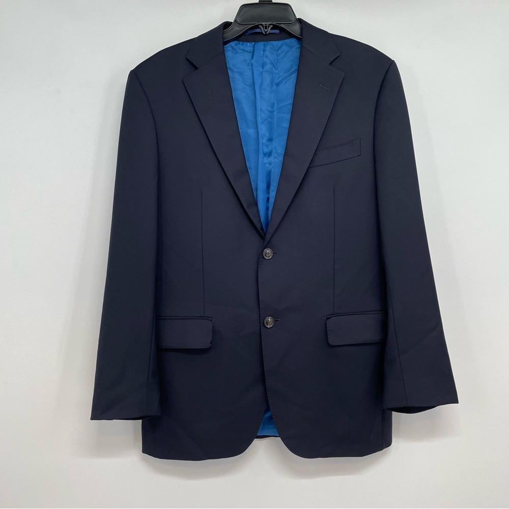 Suitsupply Wool Super 110s Men’s Sport Coat Navy Blue UK 40